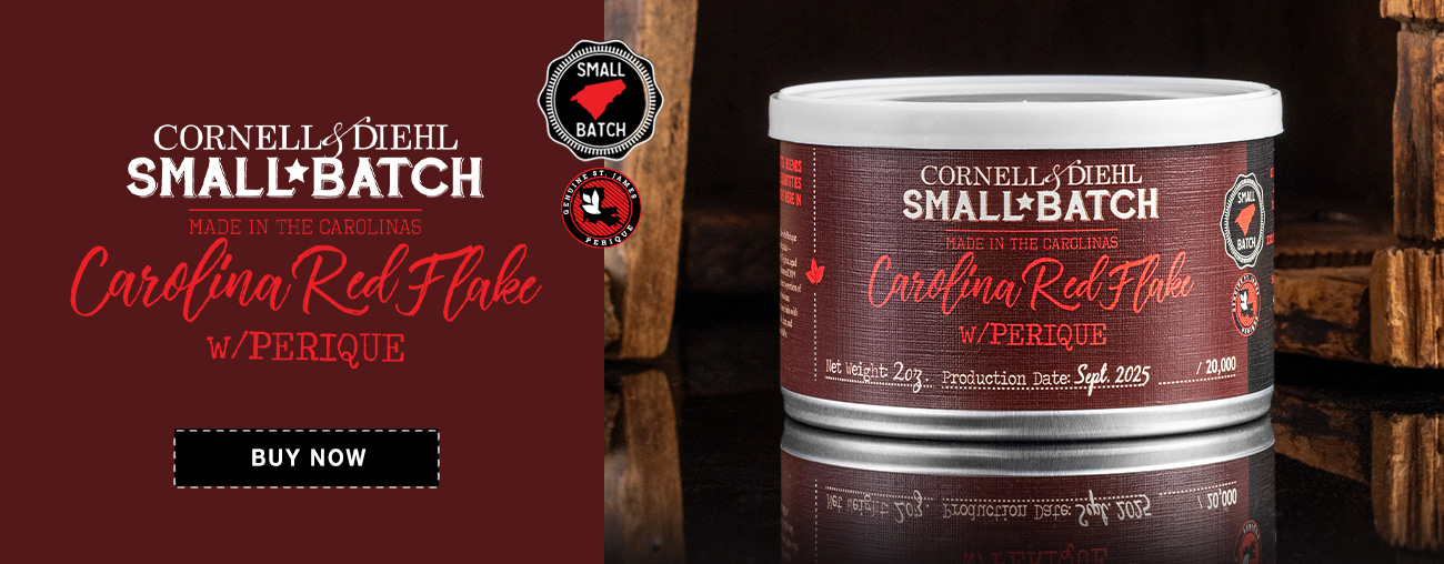 C&D Small Batch: Carolina Red Flake with Perique 2025
