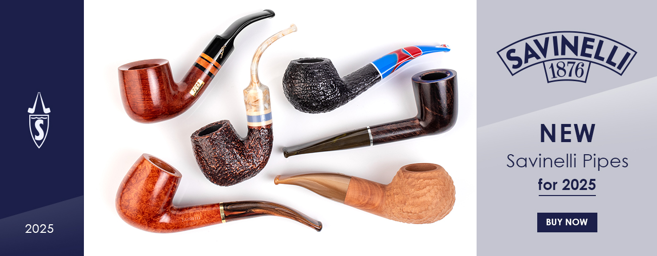 New Savinelli Pipes for 2025